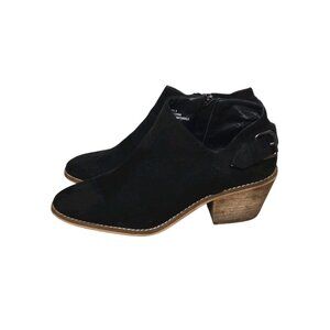 Boutique by Corkys Womens  9 Bogota Ankle Booties Stacked Heel Boho Western